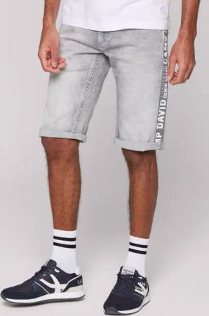 CAMP DAVID Jeansshorts mit Turn-Up Saum