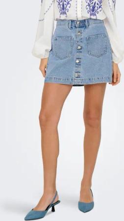 ONLY Jeansrock ONLAMAZING HW SKIRT TAI