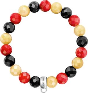 THOMAS SABO Charm-Armband Deutschland-Farben, X0195-614-7-L17, mit