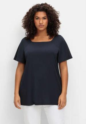 Sheego T-Shirt Große Größen mit Flügelärmeln
