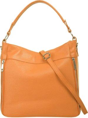 Cluty Henkeltasche, echt Leder, Made in
