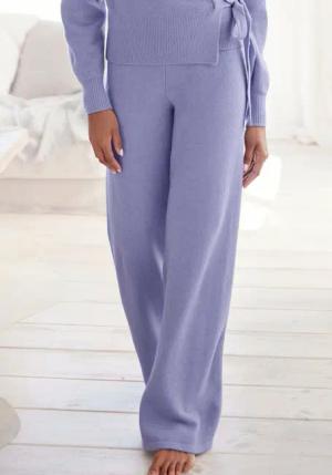 LASCANA Strickhose mit Rippbündchen, Loungewear