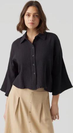 Vero Moda Hemdbluse VMNATALI CROP SHIRT