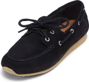 Marc O'Polo aus Velours-Rindleder Bootsschuh