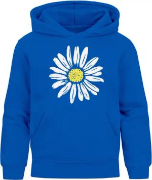 Neverless Hoodie Kinder Hoodie Mädchen Blumen