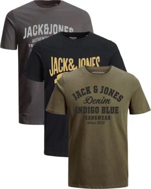 Jack & Jones Print-Shirt Bequemes Slimfit