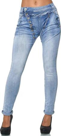 Elara Boyfriend-Jeans Elara Damen Jeans Boyfriend
