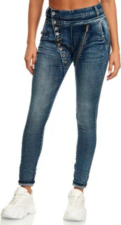 Elara Boyfriend-Jeans Elara Damen Jeans Boyfriend