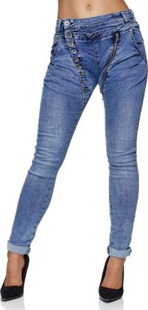Elara Boyfriend-Jeans Elara Damen Jeans Boyfriend
