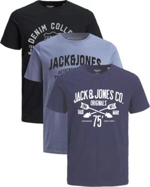 Jack & Jones Print-Shirt Bequemes Slimfit