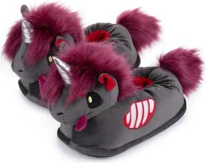 Corimori Gruselige Zombie Einhorn Pantoffeln, Halloween