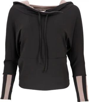 Guru-Shop Longsleeve Hoodie aus Bio-Baumwolle, talliertes..