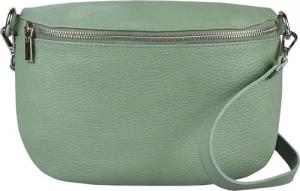 ITALYSHOP24 Bauchtasche Damen Leder Gürteltasche Hüfttasche