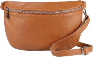 ITALYSHOP24 Bauchtasche Damen Leder Gürteltasche Hüfttasche