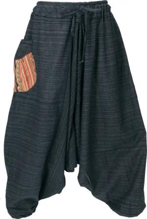 Guru-Shop Relaxhose Yogahose, Pluderhose, Pumphose, Aladinhose,..