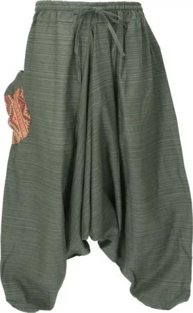 Guru-Shop Relaxhose Yogahose, Pluderhose, Pumphose, Aladinhose,..