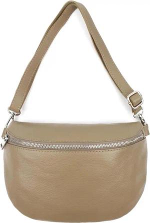 ITALYSHOP24 Bauchtasche Damen Leder Gürteltasche Hüfttasche