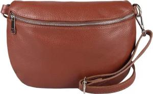 ITALYSHOP24 Bauchtasche Damen Leder Gürteltasche Hüfttasche
