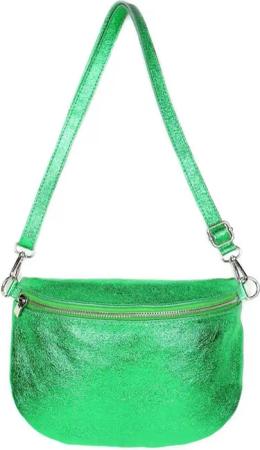 ITALYSHOP24 Bauchtasche Damen Leder Gürteltasche Hüfttasche