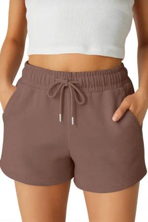 ROSS CAMP Sweatshorts Kurze Hose Damen