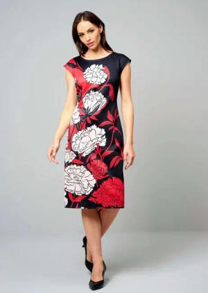 Alba Moda Jerseykleid Jerseykleid aus angenehmer