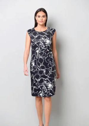 Alba Moda Jerseykleid Jerseykleid in floralem