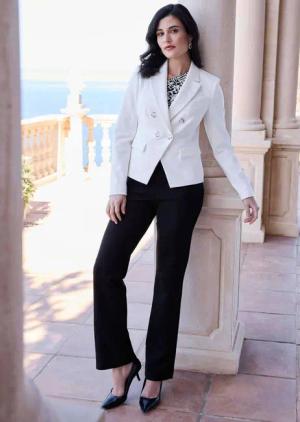 Alba Moda Lederimitathose Hose