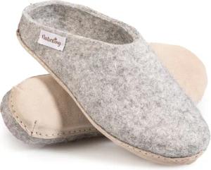naturling Herren Filz Pantoffel Hausschuh (mit
