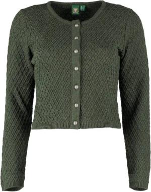 OS Trachten Strickjacke Quivun Trachtenjacke mit