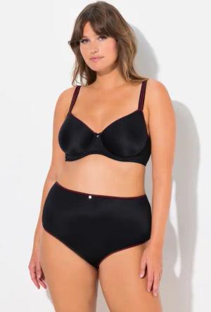 Ulla Popken Bügel-BH Bügel-BH Jacquard-Muster Spacer-Schale
