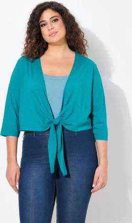 Ulla Popken T-Shirt Bolero kurze Jacke