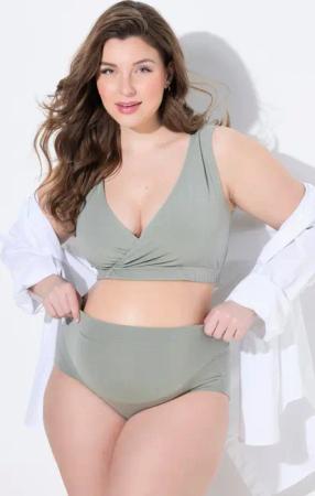Ulla Popken Slip Bellieva-Slip breites Bündchen