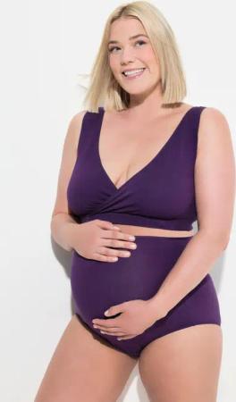 Ulla Popken Slip Bellieva-Taillenslip Baucheinsatz Schwangerschaft
