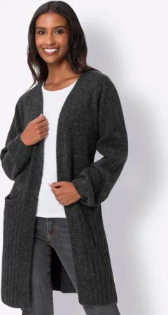 heine Strickjacke Longstrickjacke