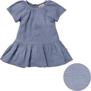 People Wear Organic Sommerkleid, Kurzarm Musselin-Kleid