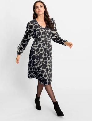 heine Etuikleid Druck-Kleid