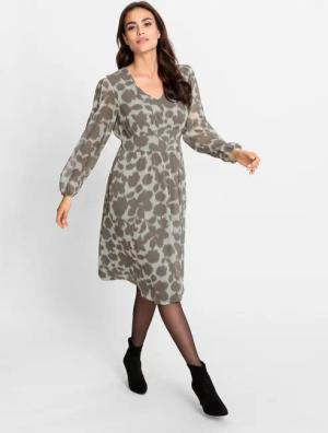 heine Etuikleid Druck-Kleid