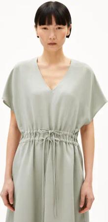 Armedangels Jerseykleid MAAHOLINA LINO Webkleid aus