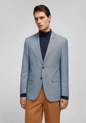 MEYER Anzugsakko im Two Tone Design