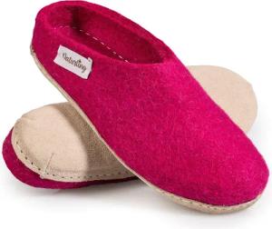 naturling Filz Damen Pantoffel Hausschuh (mit