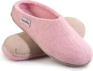 naturling Filz Damen Pantoffel Hausschuh (mit