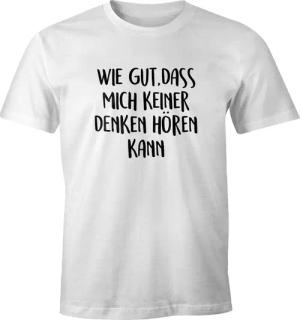 MoonWorks Print-Shirt Herren T-Shirt Spruch wie