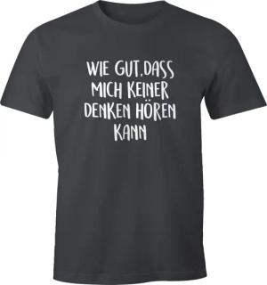 MoonWorks Print-Shirt Herren T-Shirt Spruch wie