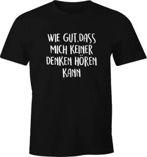 MoonWorks Print-Shirt Herren T-Shirt Spruch wie