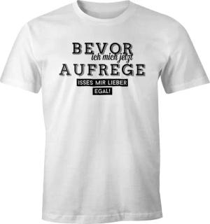 MoonWorks Print-Shirt Herren Spruch T-Shirt Bevor