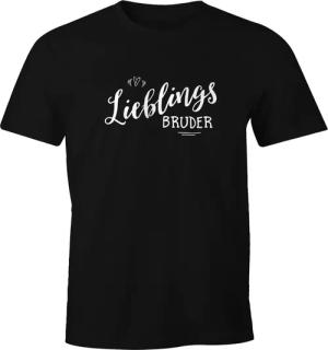 MoonWorks Print-Shirt Herren T-Shirt Lieblingsbruder Geschenk