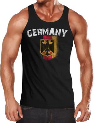 MoonWorks Tanktop Herren Tanktop Fußball WM