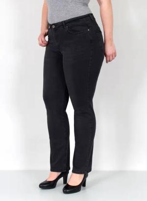 ESRA Straight-Jeans Damen Jeanshose Gerader Schnitt