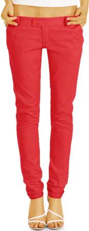 be styled Stoffhose Röhrige Damenhosen, slim