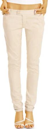 be styled Stoffhose Röhrige Damenhosen, slim
